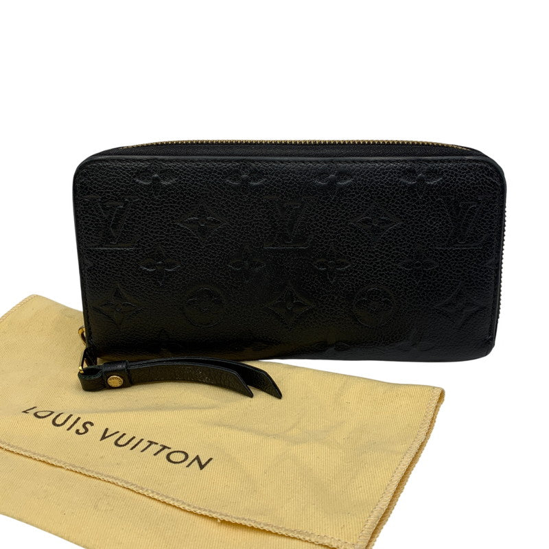 【中古品】【メンズ/レディース】 LOUIS VUITTON ルイ・ヴィトン M61864 SP3158 モノグラム アンプラント ジッピー ウォレット 179-260614-kh-09-izu カラー：ブラック 万代Net店