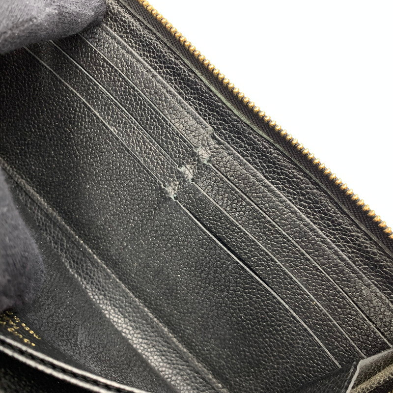 【中古品】【メンズ/レディース】 LOUIS VUITTON ルイ・ヴィトン M61864 SP3158 モノグラム アンプラント ジッピー ウォレット 179-260614-kh-09-izu カラー：ブラック 万代Net店