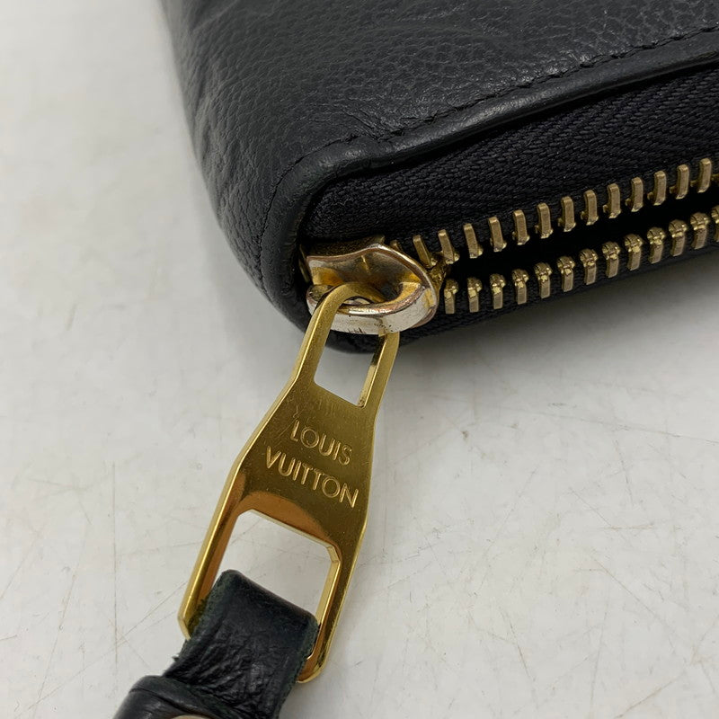 【中古品】【メンズ/レディース】 LOUIS VUITTON ルイ・ヴィトン M61864 SP3158 モノグラム アンプラント ジッピー ウォレット 179-260614-kh-09-izu カラー：ブラック 万代Net店