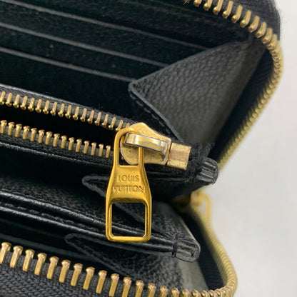 【中古品】【メンズ/レディース】 LOUIS VUITTON ルイ・ヴィトン M61864 SP3158 モノグラム アンプラント ジッピー ウォレット 179-260614-kh-09-izu カラー：ブラック 万代Net店