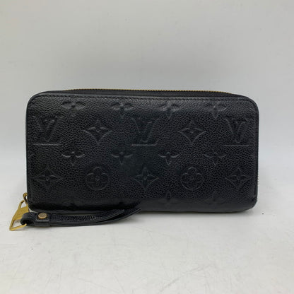 【中古品】【メンズ/レディース】 LOUIS VUITTON ルイ・ヴィトン M61864 SP3158 モノグラム アンプラント ジッピー ウォレット 179-260614-kh-09-izu カラー：ブラック 万代Net店
