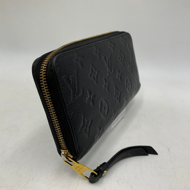 【中古品】【メンズ/レディース】 LOUIS VUITTON ルイ・ヴィトン M61864 SP3158 モノグラム アンプラント ジッピー ウォレット 179-260614-kh-09-izu カラー：ブラック 万代Net店