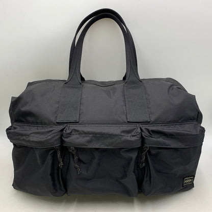【中古品】【メンズ/レディース】 PORTER ポーター FORCE 2WAY DUFFLE BAG 855-05900 フォース ダッフルバッグ 188-260614-as-19-izu カラー：ブラック 万代Net店
