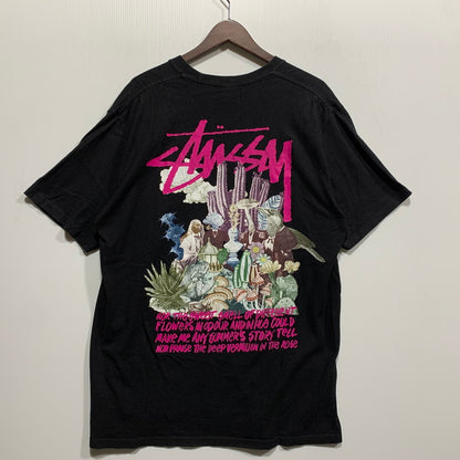 【中古品】【メンズ】 STUSSY ステューシー メキシコ製 PSYCHEDELIC TEE サイケデリック Tシャツ トップス 半袖 142-260625-ya-09-izu サイズ：L カラー：ブラック 万代Net店