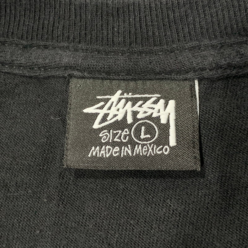 【中古品】【メンズ】 STUSSY ステューシー メキシコ製 PSYCHEDELIC TEE サイケデリック Tシャツ トップス 半袖 142-260625-ya-09-izu サイズ：L カラー：ブラック 万代Net店