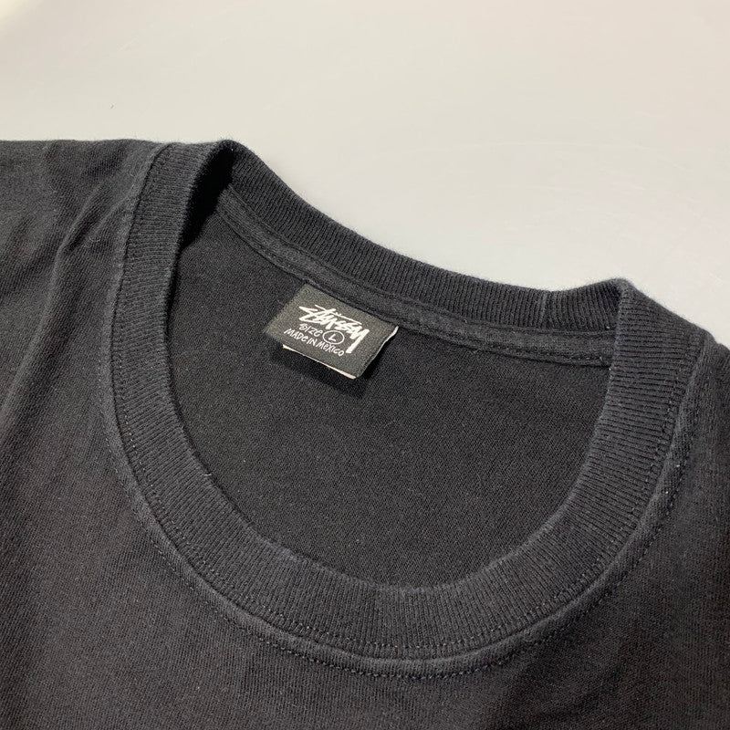 【中古品】【メンズ】 STUSSY ステューシー メキシコ製 PSYCHEDELIC TEE サイケデリック Tシャツ トップス 半袖 142-260625-ya-09-izu サイズ：L カラー：ブラック 万代Net店