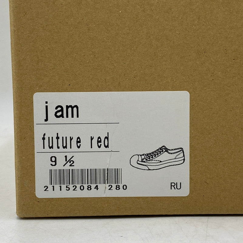 【中古美品】【メンズ】 TOAST FOOT & EYEGEAR トーストフットアンドアイギア JAM ジャム スニーカー シューズ 靴 162-260613-cs-07-izu サイズ：9 1/2 カラー：FUTURE RED 万代Net店