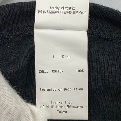 【中古品】【メンズ】 WIND AND SEA × THE ROLLING STONES ウィンダンシ―×ザ ローリングストーンズ 25SS WDS SS TEE ショートスリーブ ティー トップス 半袖 142-260613-cs-02-izu サイズ：L カラー：ブラック 万代Net店