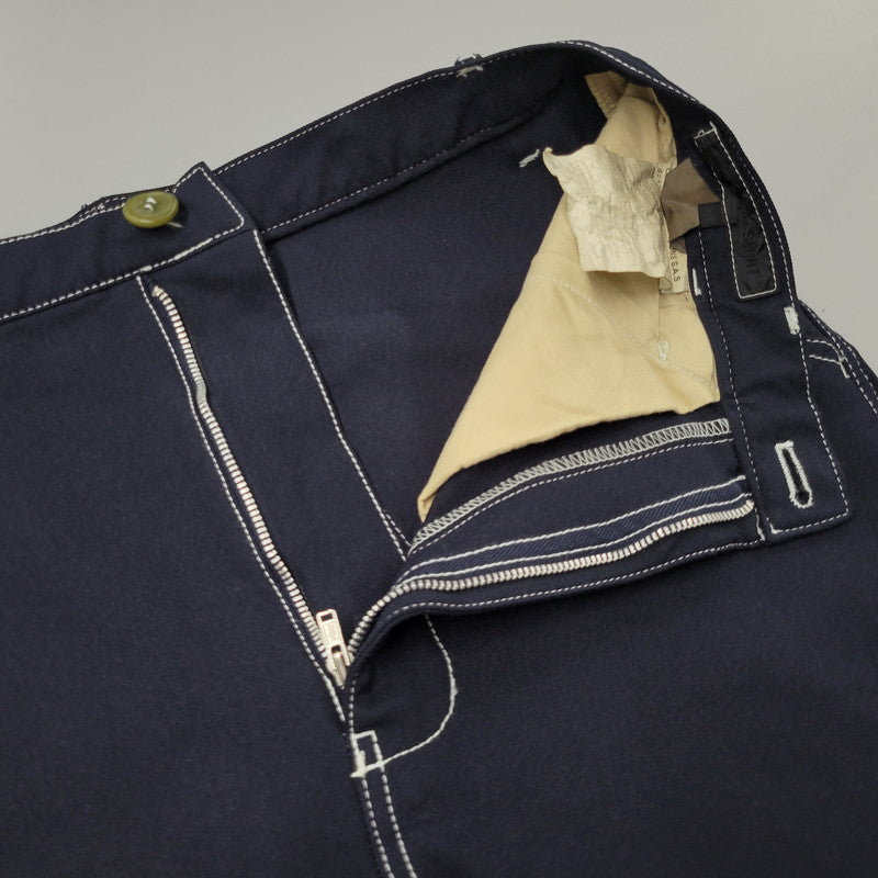 【中古品】【メンズ】 COMME des GARCONS SHIRT コムデギャルソンシャツ POLYESTER WORK PANTS S24155 ポリエステル ワークパンツ 151-260617-as-07-izu サイズ：S カラー：ネイビー 万代Net店