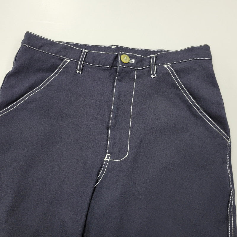 【中古品】【メンズ】 COMME des GARCONS SHIRT コムデギャルソンシャツ POLYESTER WORK PANTS S24155 ポリエステル ワークパンツ 151-260617-as-07-izu サイズ：S カラー：ネイビー 万代Net店
