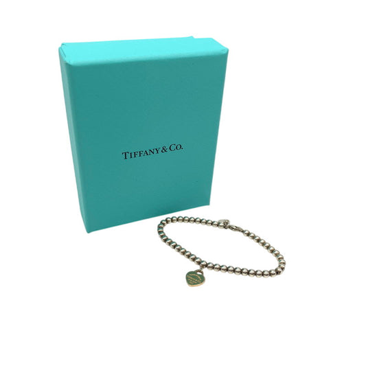 【中古品】【レディース】 TIFFANY&Co. ティファニー 750 AG925 RETURN TO HEART BRACELET リターン トゥ ハート ブレスレット アクセサリー 182-260614-as-20-izu カラー：シルバー×ゴールド系 万代Net店