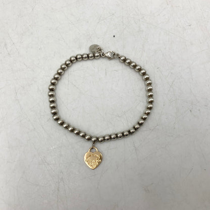 【中古品】【レディース】 TIFFANY&Co. ティファニー 750 AG925 RETURN TO HEART BRACELET リターン トゥ ハート ブレスレット アクセサリー 182-260614-as-20-izu カラー：シルバー×ゴールド系 万代Net店
