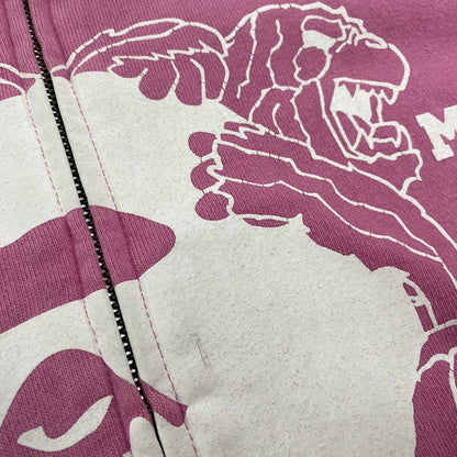 【中古品】【メンズ】 BAPE BY A BATHING APE ベイプ バイ アベイシングエイプ MILO BAPE REVERSIBLE ZIP HOODIE マイロ ベイプ リバーシブル ジップ フーディー トップス 長袖 142-260613-cs-03-izu サイズ：不明 カラー：ネイビー系/ピンク 万代Net店