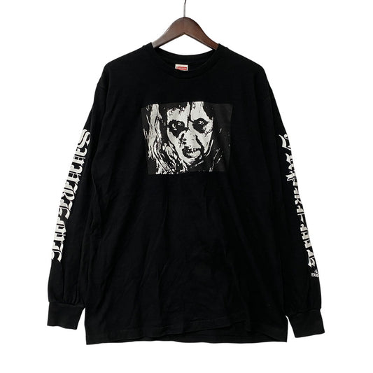 【中古品】【メンズ】 SUPREME×THE EXORCIST シュプリーム× ザ エクソシスト 25FW MOTHER LS TEE マザー ロングスリーブ ティー トップス 長袖 149-260613-cs-01-izu サイズ：M カラー：ブラック 万代Net店