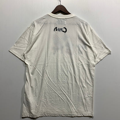 【中古品】【メンズ】 WIND AND SEA ウィンダンシー × MARTIN WHATSON マーティン ワトソン RECYCLED FISHING NET NYLON TURTLE リサイクルド・フィッシングネット ナイロン タートル S S TEE ショートスリーブ Tシャツ トップス 半袖 142-260625-ya-10-izu サイズ：L カラー：ホワイト 万代Net店