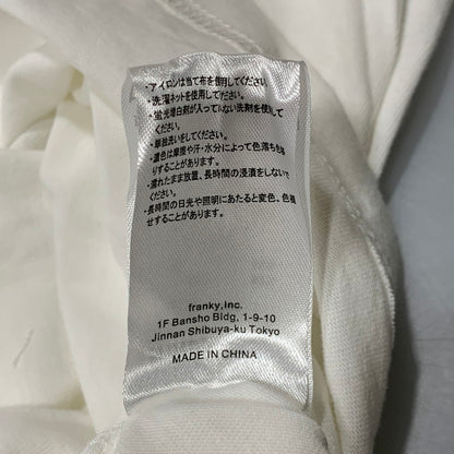 【中古品】【メンズ】 WIND AND SEA ウィンダンシー × MARTIN WHATSON マーティン ワトソン RECYCLED FISHING NET NYLON TURTLE リサイクルド・フィッシングネット ナイロン タートル S S TEE ショートスリーブ Tシャツ トップス 半袖 142-260625-ya-10-izu サイズ：L カラー：ホワイト 万代Net店