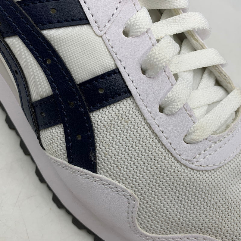 【中古品】【メンズ】 ASICS アシックス 1201A792 TIGER RUNNER タイガーランナー II スニーカー シューズ 靴 162-260625-ya-16-izu サイズ：27cm カラー：ホワイト×ネイビー 万代Net店