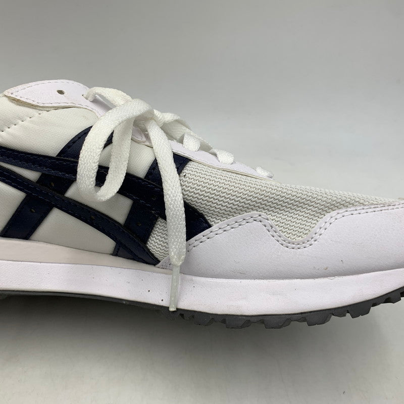 【中古品】【メンズ】 ASICS アシックス 1201A792 TIGER RUNNER タイガーランナー II スニーカー シューズ 靴 162-260625-ya-16-izu サイズ：27cm カラー：ホワイト×ネイビー 万代Net店