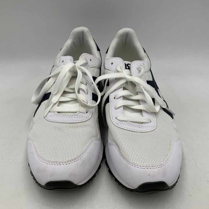 【中古品】【メンズ】 ASICS アシックス 1201A792 TIGER RUNNER タイガーランナー II スニーカー シューズ 靴 162-260625-ya-16-izu サイズ：27cm カラー：ホワイト×ネイビー 万代Net店