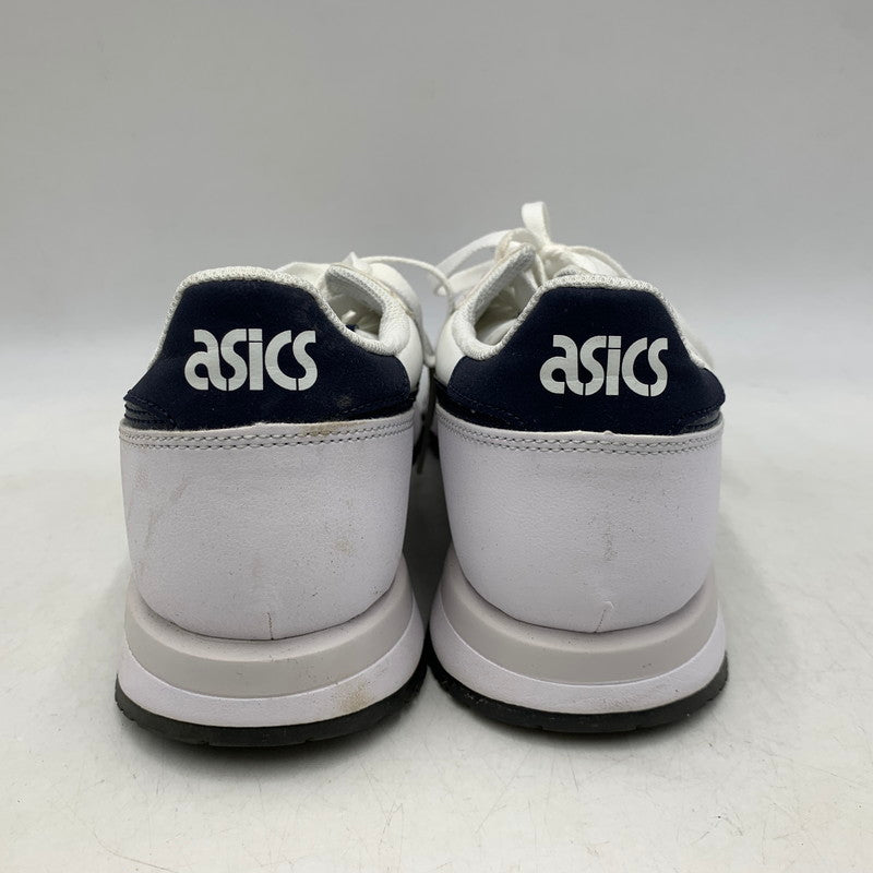 【中古品】【メンズ】 ASICS アシックス 1201A792 TIGER RUNNER タイガーランナー II スニーカー シューズ 靴 162-260625-ya-16-izu サイズ：27cm カラー：ホワイト×ネイビー 万代Net店