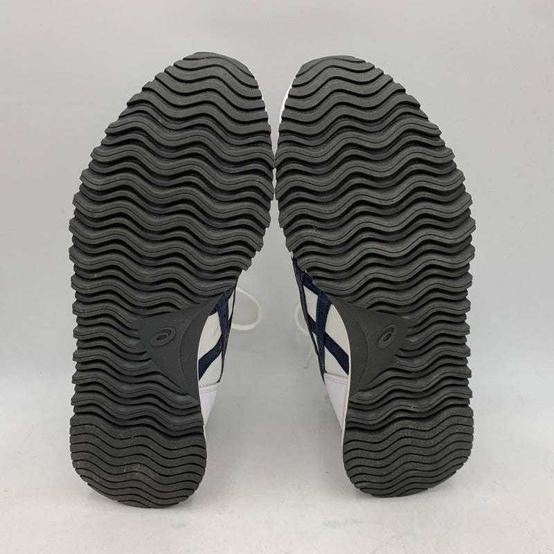 【中古品】【メンズ】 ASICS アシックス 1201A792 TIGER RUNNER タイガーランナー II スニーカー シューズ 靴 162-260625-ya-16-izu サイズ：27cm カラー：ホワイト×ネイビー 万代Net店