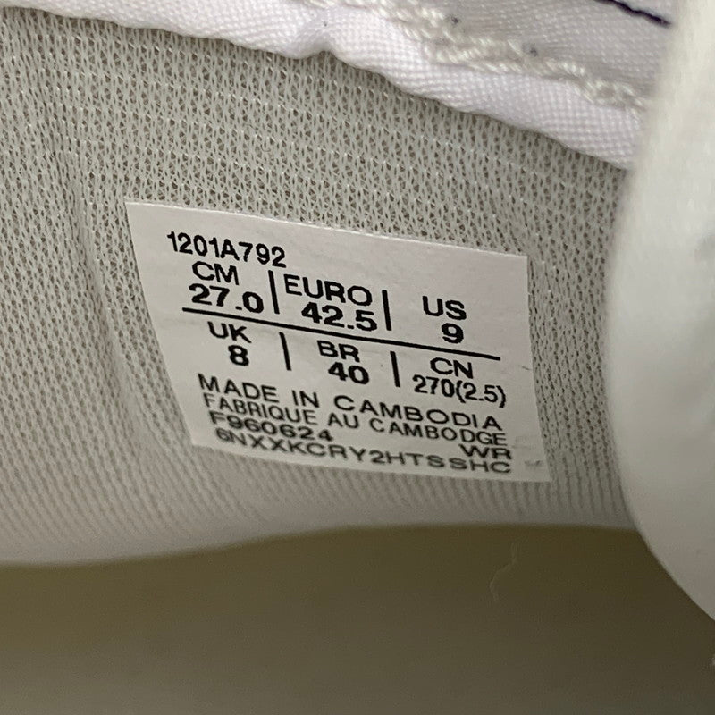 【中古品】【メンズ】 ASICS アシックス 1201A792 TIGER RUNNER タイガーランナー II スニーカー シューズ 靴 162-260625-ya-16-izu サイズ：27cm カラー：ホワイト×ネイビー 万代Net店