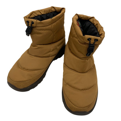 【中古品】【メンズ/レディース】 THE NORTH FACE ザ・ノースフェイス NF52076 NUPTSE BOOTIE WP LOGO SHORT ヌプシ ブーティ ウォータープルーフ ロゴ ショート ブーツ シューズ靴 164-260625-ya-19-izu サイズ：26cm カラー：ブラウン 万代Net店