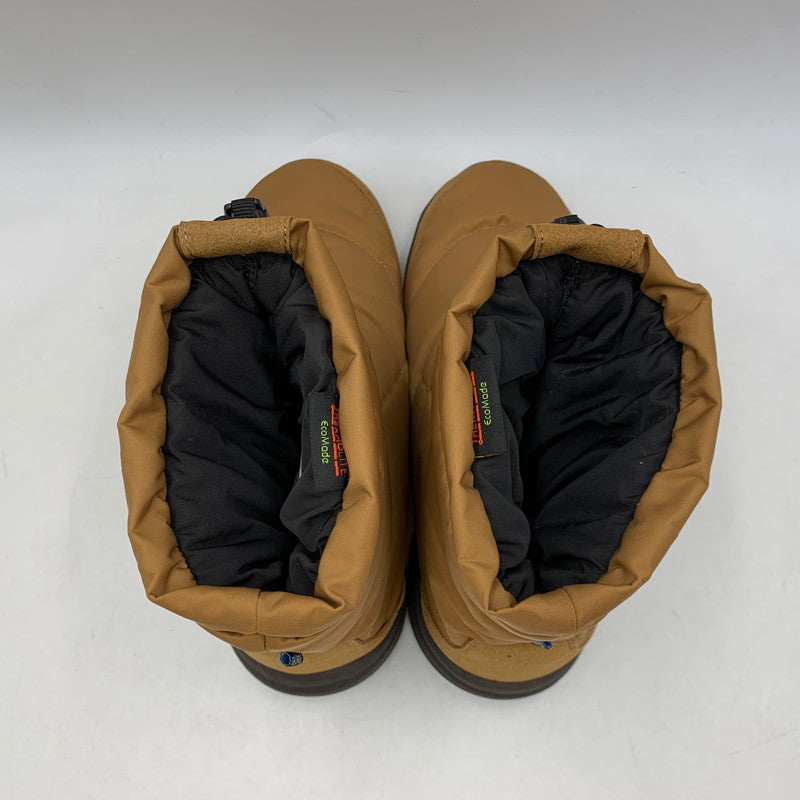 【中古品】【メンズ/レディース】 THE NORTH FACE ザ・ノースフェイス NF52076 NUPTSE BOOTIE WP LOGO SHORT ヌプシ ブーティ ウォータープルーフ ロゴ ショート ブーツ シューズ靴 164-260625-ya-19-izu サイズ：26cm カラー：ブラウン 万代Net店