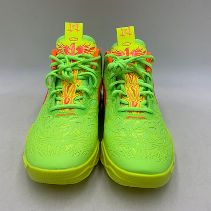 【中古美品】【メンズ】 PUMA プーマ 311421-01 MB04 GEM スニーカー 靴 162-260614-kh-02-izu サイズ：27.5 カラー：ネオングリーン系 万代Net店