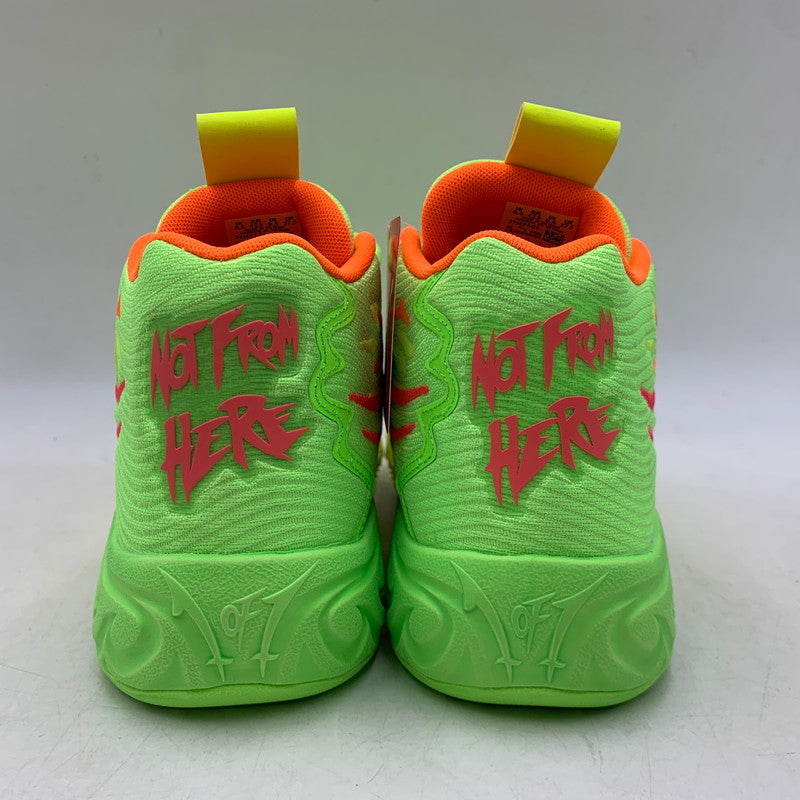 【中古美品】【メンズ】 PUMA プーマ 311421-01 MB04 GEM スニーカー 靴 162-260614-kh-02-izu サイズ：27.5 カラー：ネオングリーン系 万代Net店