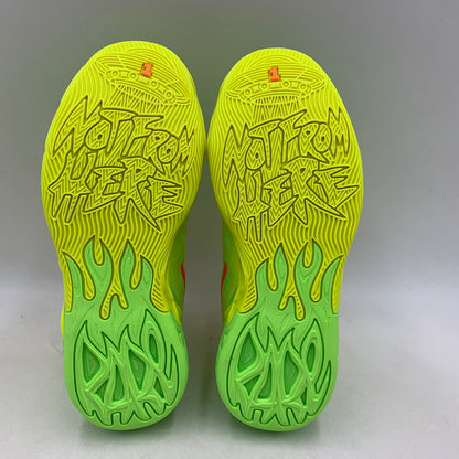 【中古美品】【メンズ】 PUMA プーマ 311421-01 MB04 GEM スニーカー 靴 162-260614-kh-02-izu サイズ：27.5 カラー：ネオングリーン系 万代Net店