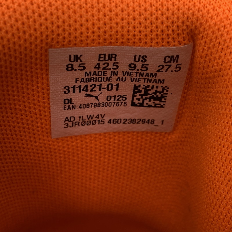 【中古美品】【メンズ】 PUMA プーマ 311421-01 MB04 GEM スニーカー 靴 162-260614-kh-02-izu サイズ：27.5 カラー：ネオングリーン系 万代Net店