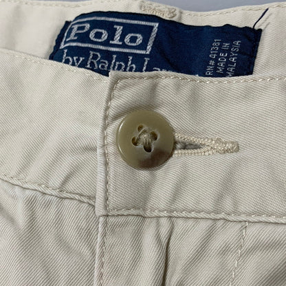 【中古品】【メンズ】 POLO BY RALPH LAUREN ポロバイラルフローレン TYLER SHORTS タイラー ショーツ パンツ ボトムス ズボン 157-260627-cs-09-izu サイズ：34 カラー：ベージュ 万代Net店