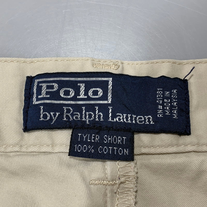 【中古品】【メンズ】 POLO BY RALPH LAUREN ポロバイラルフローレン TYLER SHORTS タイラー ショーツ パンツ ボトムス ズボン 157-260627-cs-09-izu サイズ：34 カラー：ベージュ 万代Net店