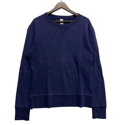 【中古品】【メンズ】 LOOPWHEELER ループウィラー BEAMS+別注 ビームスプラス 両V SWEAT SHIRT スウェット シャツ トップス 長袖 147-260627-cs-08-izu サイズ：L カラー：ネイビー 万代Net店