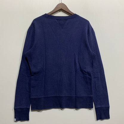 【中古品】【メンズ】 LOOPWHEELER ループウィラー BEAMS+別注 ビームスプラス 両V SWEAT SHIRT スウェット シャツ トップス 長袖 147-260627-cs-08-izu サイズ：L カラー：ネイビー 万代Net店
