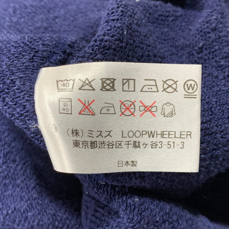 【中古品】【メンズ】 LOOPWHEELER ループウィラー BEAMS+別注 ビームスプラス 両V SWEAT SHIRT スウェット シャツ トップス 長袖 147-260627-cs-08-izu サイズ：L カラー：ネイビー 万代Net店