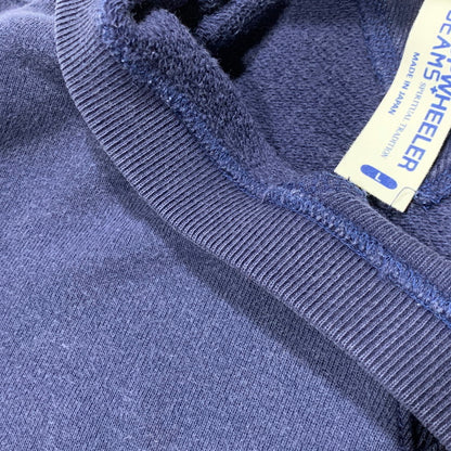 【中古品】【メンズ】 LOOPWHEELER ループウィラー BEAMS+別注 ビームスプラス 両V SWEAT SHIRT スウェット シャツ トップス 長袖 147-260627-cs-08-izu サイズ：L カラー：ネイビー 万代Net店