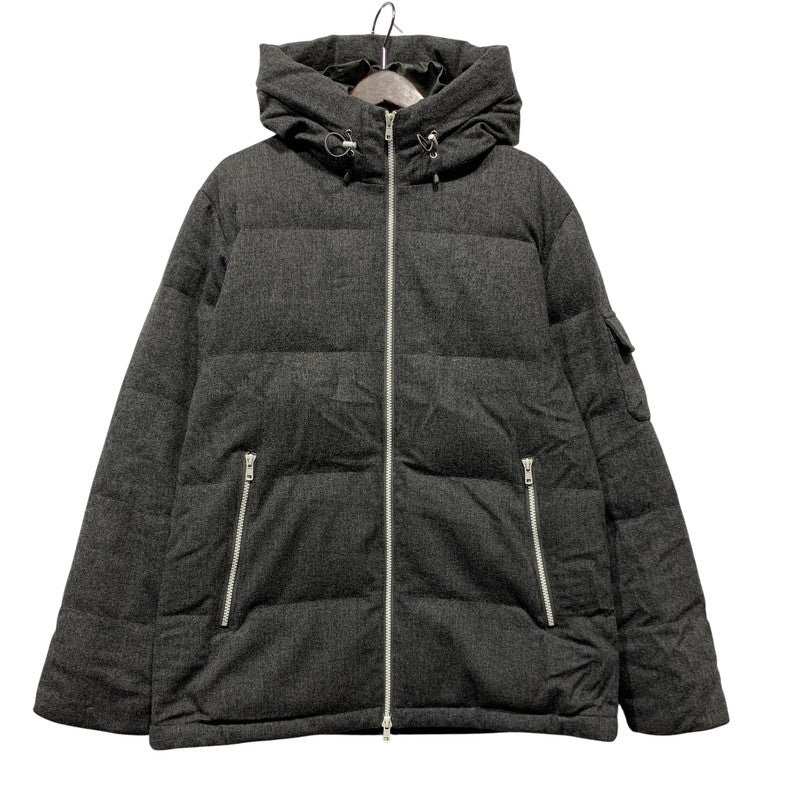 【中古品】【メンズ】 BEAMS ビームス 11-18-4846-120 WOOL DOWN PARKA ウール ダウン パーカー アウター 147-260627-cs-13-izu サイズ：L カラー：グレー 万代Net店