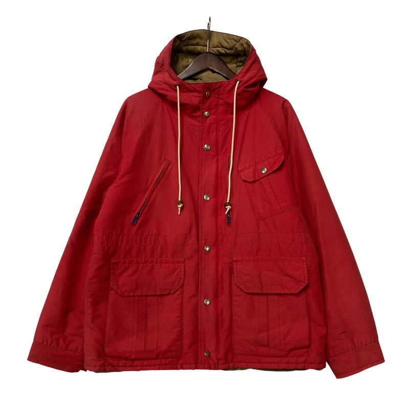 【中古品】【メンズ】 SUGAR CANE シュガーケーン SC13362 NYLON COTTON PADDING MOUNTAIN PARKA ナイロン コットン パディング マウンテン パーカー アウター 145-260615-cs-02-izu サイズ：L カラー：レッド 万代Net店