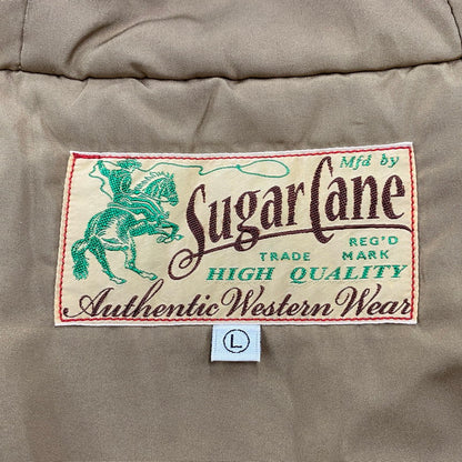 【中古品】【メンズ】 SUGAR CANE シュガーケーン SC13362 NYLON COTTON PADDING MOUNTAIN PARKA ナイロン コットン パディング マウンテン パーカー アウター 145-260615-cs-02-izu サイズ：L カラー：レッド 万代Net店