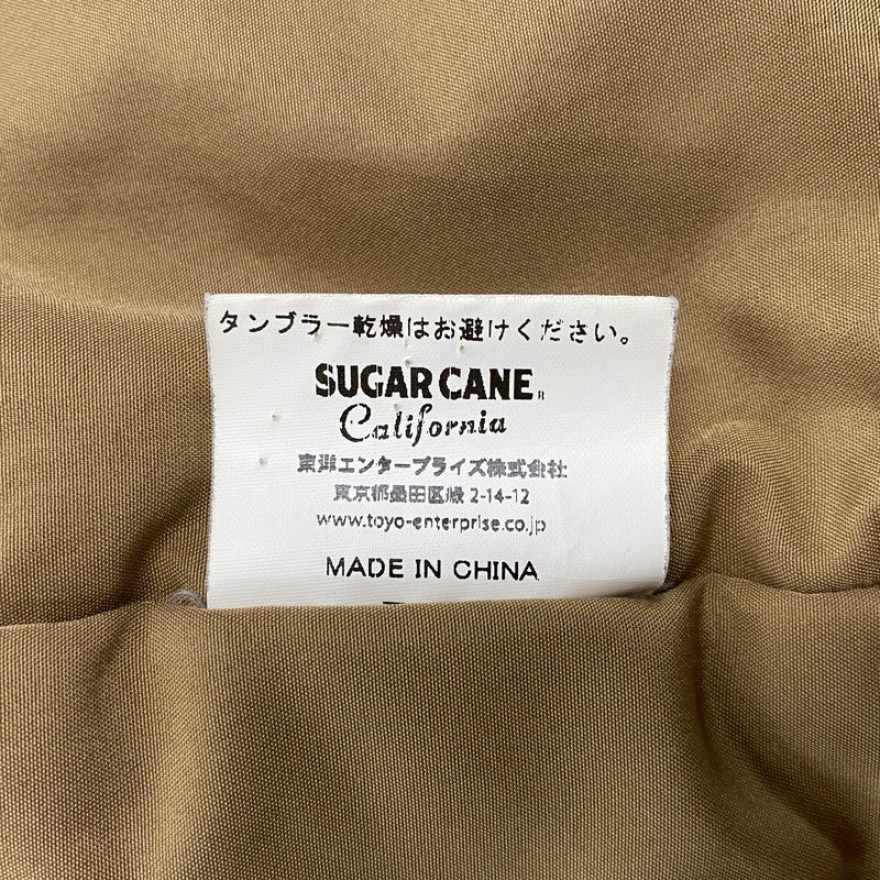 【中古品】【メンズ】 SUGAR CANE シュガーケーン SC13362 NYLON COTTON PADDING MOUNTAIN PARKA ナイロン コットン パディング マウンテン パーカー アウター 145-260615-cs-02-izu サイズ：L カラー：レッド 万代Net店