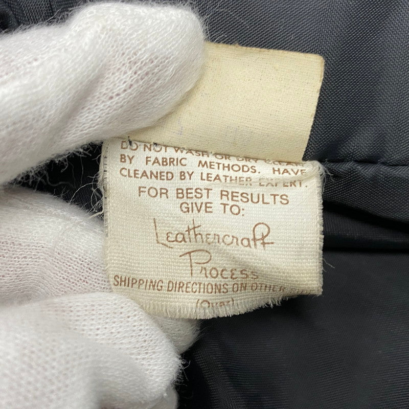 【中古品】【メンズ】 SCHOTT ショット 641 USA製 BOA LINER STANDCOLLAR SINGLE RIDERS JACKET ボア ライナー スタンドカラー シングル ライダース ジャケット アウター 145-260615-cs-01-izu サイズ：40 カラー：ブラック 万代Net店