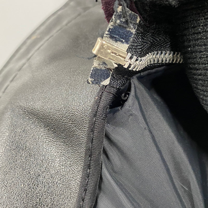 【中古品】【メンズ】 SCHOTT ショット 641 USA製 BOA LINER STANDCOLLAR SINGLE RIDERS JACKET ボア ライナー スタンドカラー シングル ライダース ジャケット アウター 145-260615-cs-01-izu サイズ：40 カラー：ブラック 万代Net店