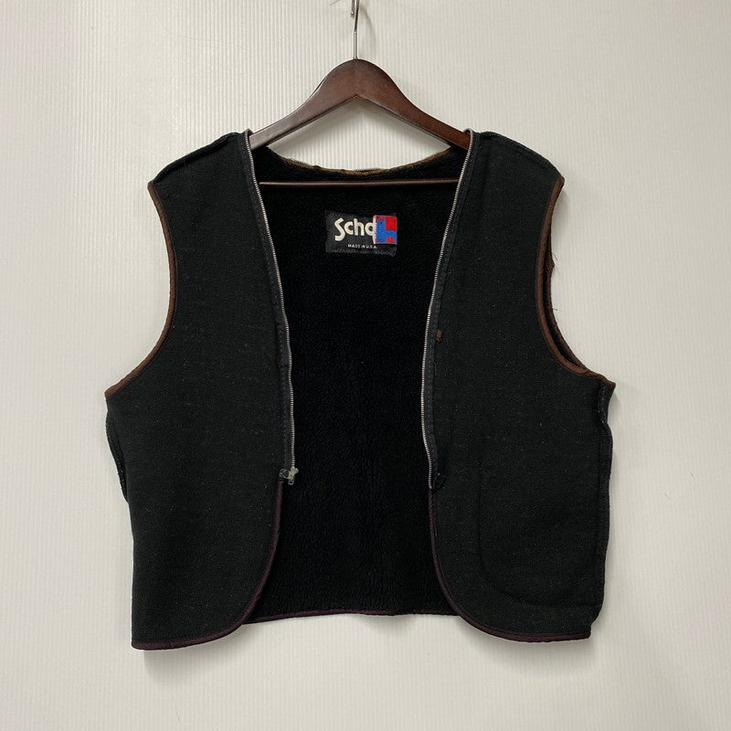 【中古品】【メンズ】 SCHOTT ショット 641 USA製 BOA LINER STANDCOLLAR SINGLE RIDERS JACKET ボア ライナー スタンドカラー シングル ライダース ジャケット アウター 145-260615-cs-01-izu サイズ：40 カラー：ブラック 万代Net店