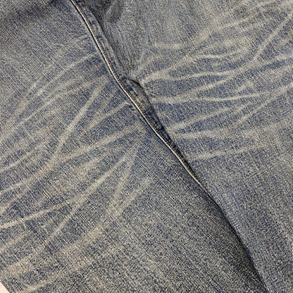【中古品】【メンズ】 SUGAR CANE シュガーケーン USA製 1966 MODEL DENIM PANTS デニム パンツ ボトムス 156-260617-kh-09-izu サイズ：33×34 カラー：インディゴ 万代Net店