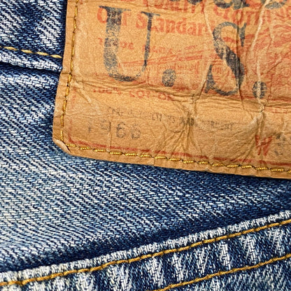 【中古品】【メンズ】 SUGAR CANE シュガーケーン USA製 1966 MODEL DENIM PANTS デニム パンツ ボトムス 156-260617-kh-09-izu サイズ：33×34 カラー：インディゴ 万代Net店