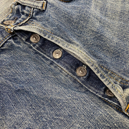 【中古品】【メンズ】 SUGAR CANE シュガーケーン USA製 1966 MODEL DENIM PANTS デニム パンツ ボトムス 156-260617-kh-09-izu サイズ：33×34 カラー：インディゴ 万代Net店