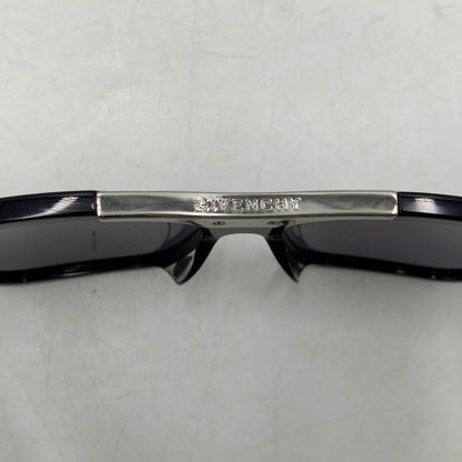 【中古品】【メンズ/レディース】 GIVENCHY ジバンシィ GV40006 SQUARE SUNGLASSES スクエア サングラス 182-260614-kh-08-izu サイズ：58□16-135 カラー：ブラック 万代Net店