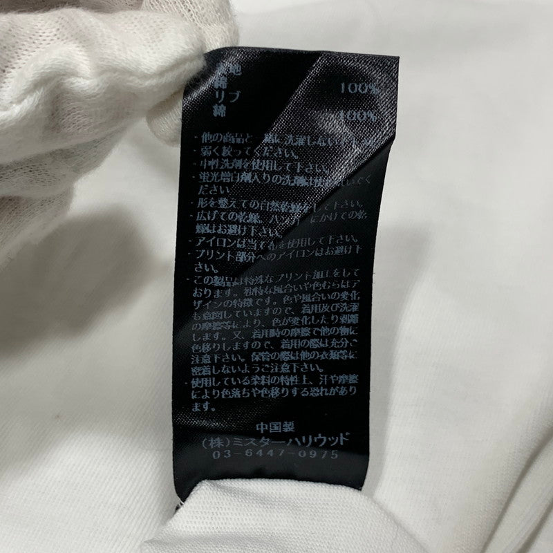 【中古品】【メンズ】 N.HOOLYWOOD エヌハリウッド 9251-CS83 TEST PRODUCT EXCHANGE SERVICE テスト プロダクト エクスチェンジ サービス Tシャツ トップス 半袖 140-260627-cs-05-izu サイズ：40 カラー：ホワイト 万代Net店